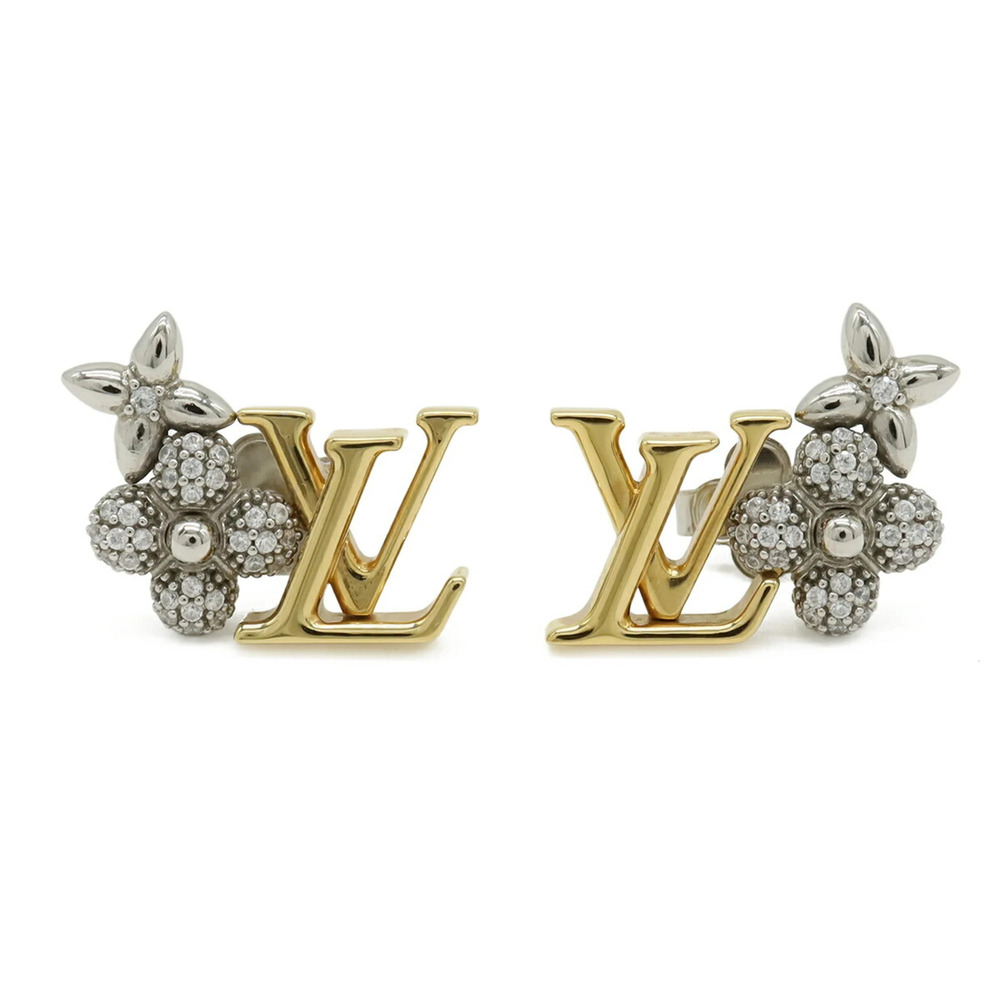 LOUIS VUITTON Gold Earrings - Picture 2 of 6
